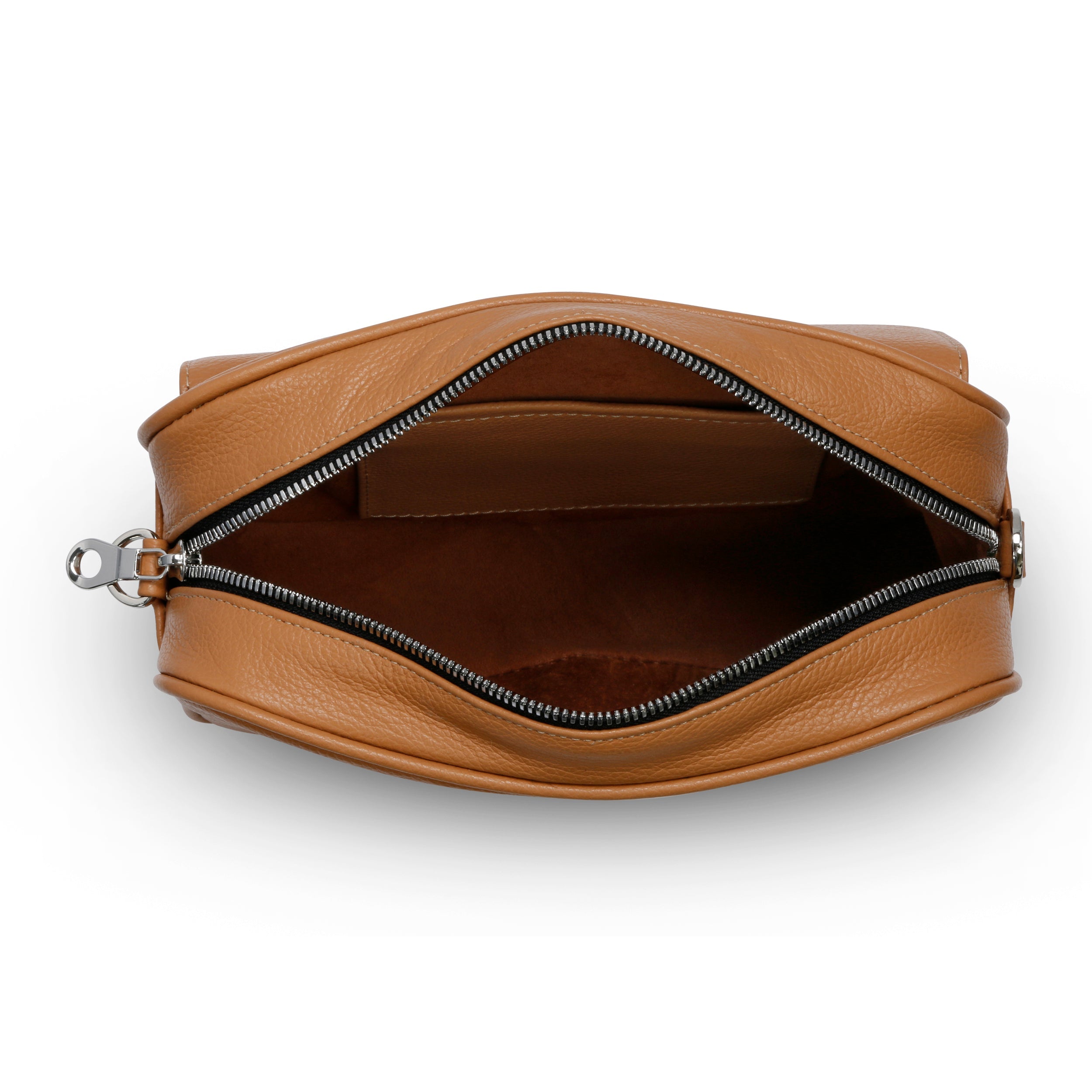 Camera Bag - Tan Pebble
