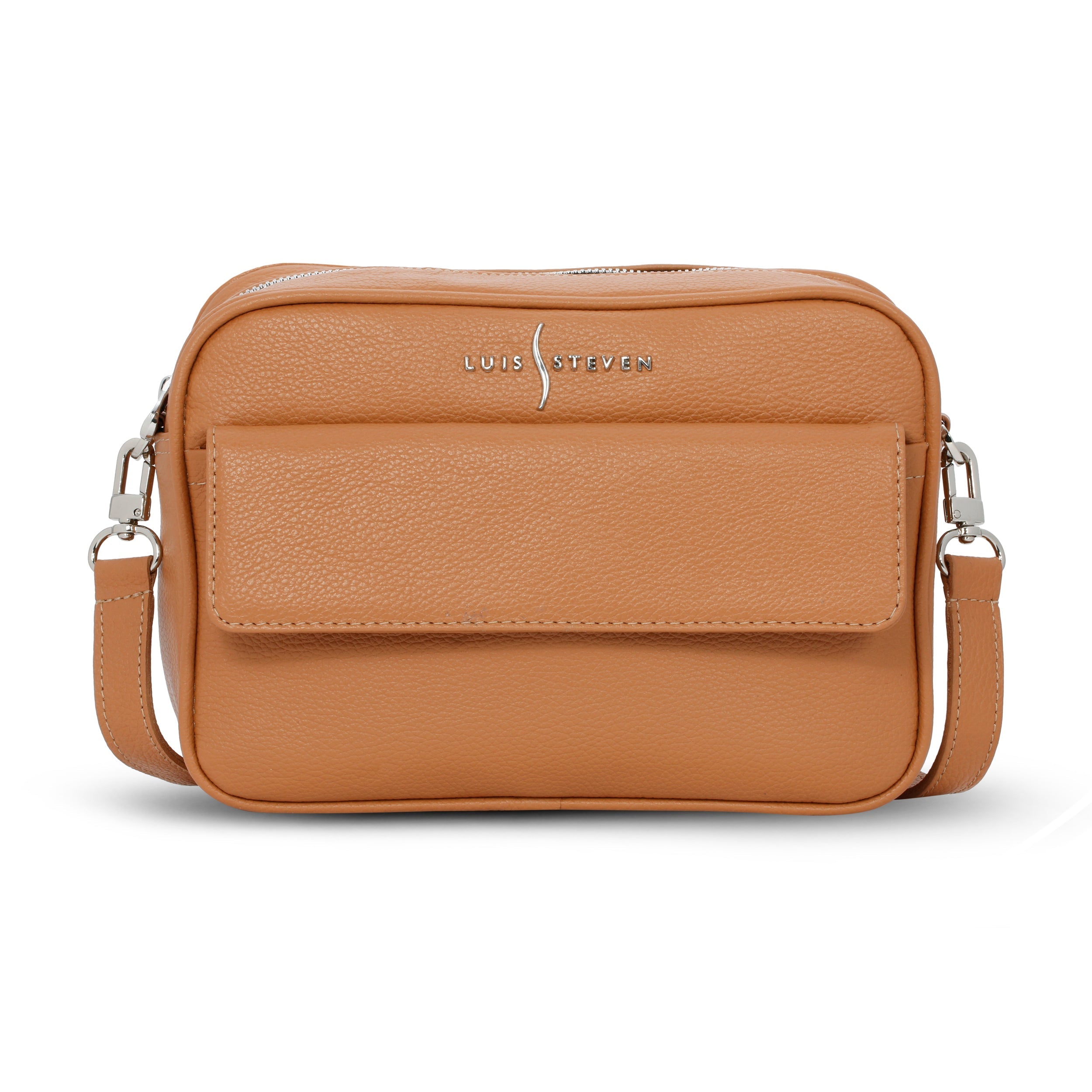 Camera Bag - Tan Pebble