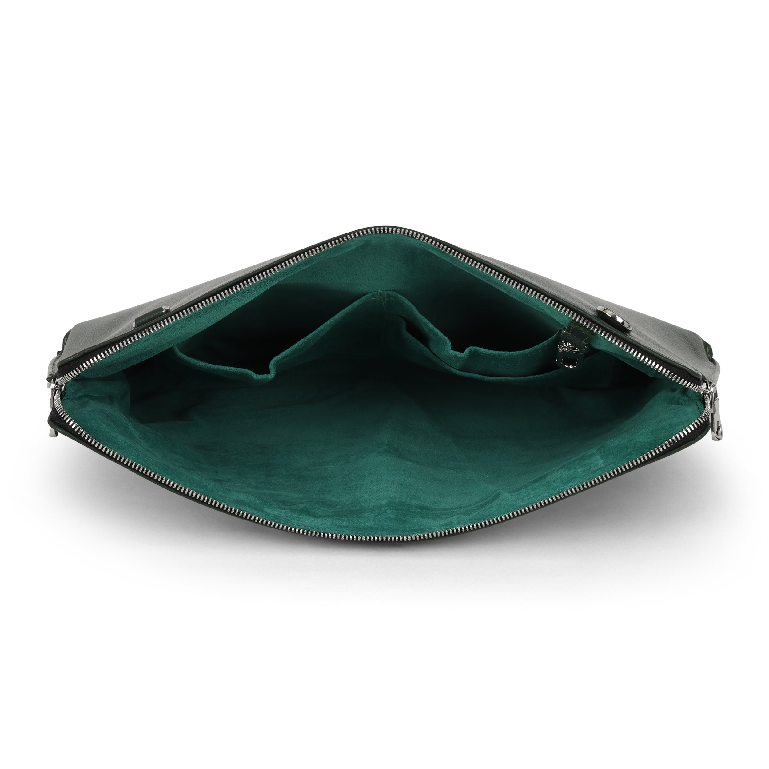 Small Laptop Sleeve - Green Pebble