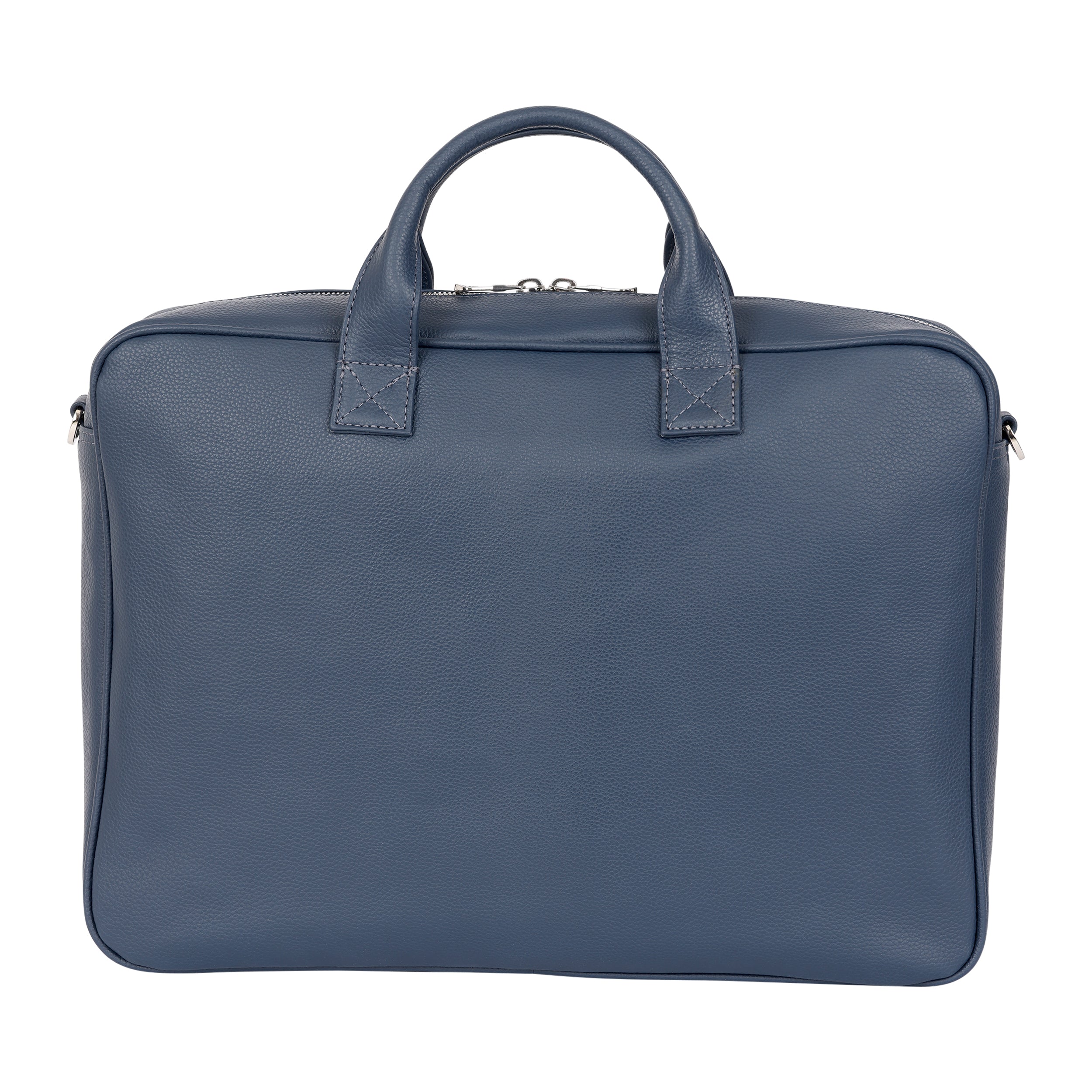 Men's Briefcase - Blue Pebble