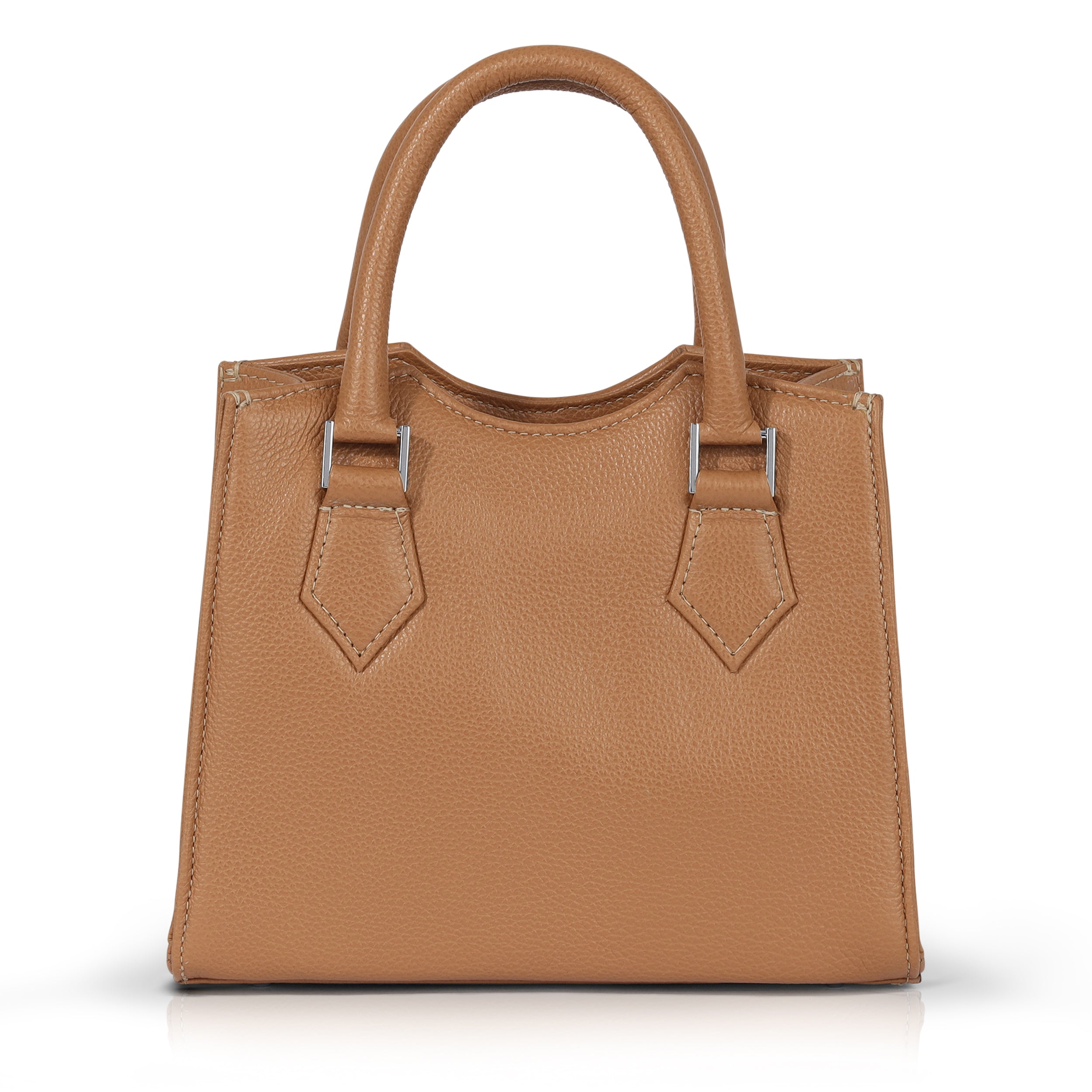 Donna's Mini Tote - Tan Pebble