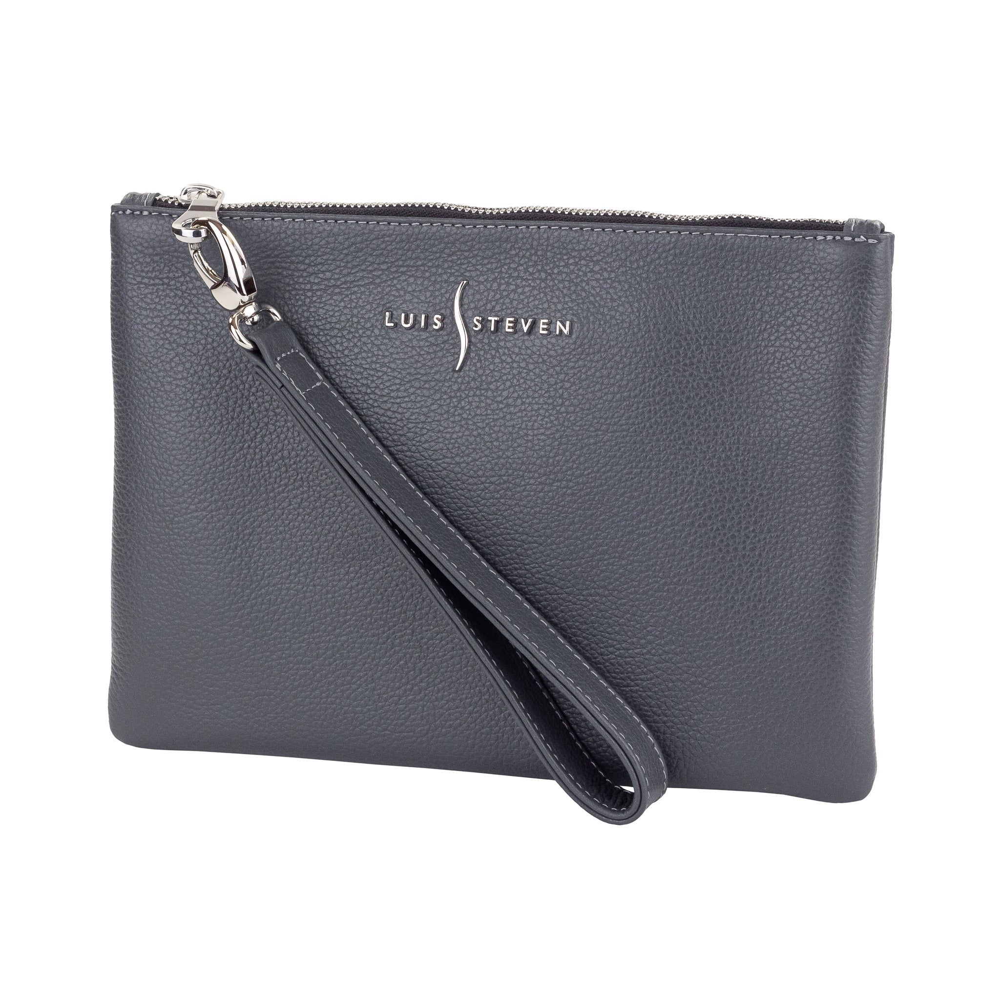 Wristlet Pouch- Gray