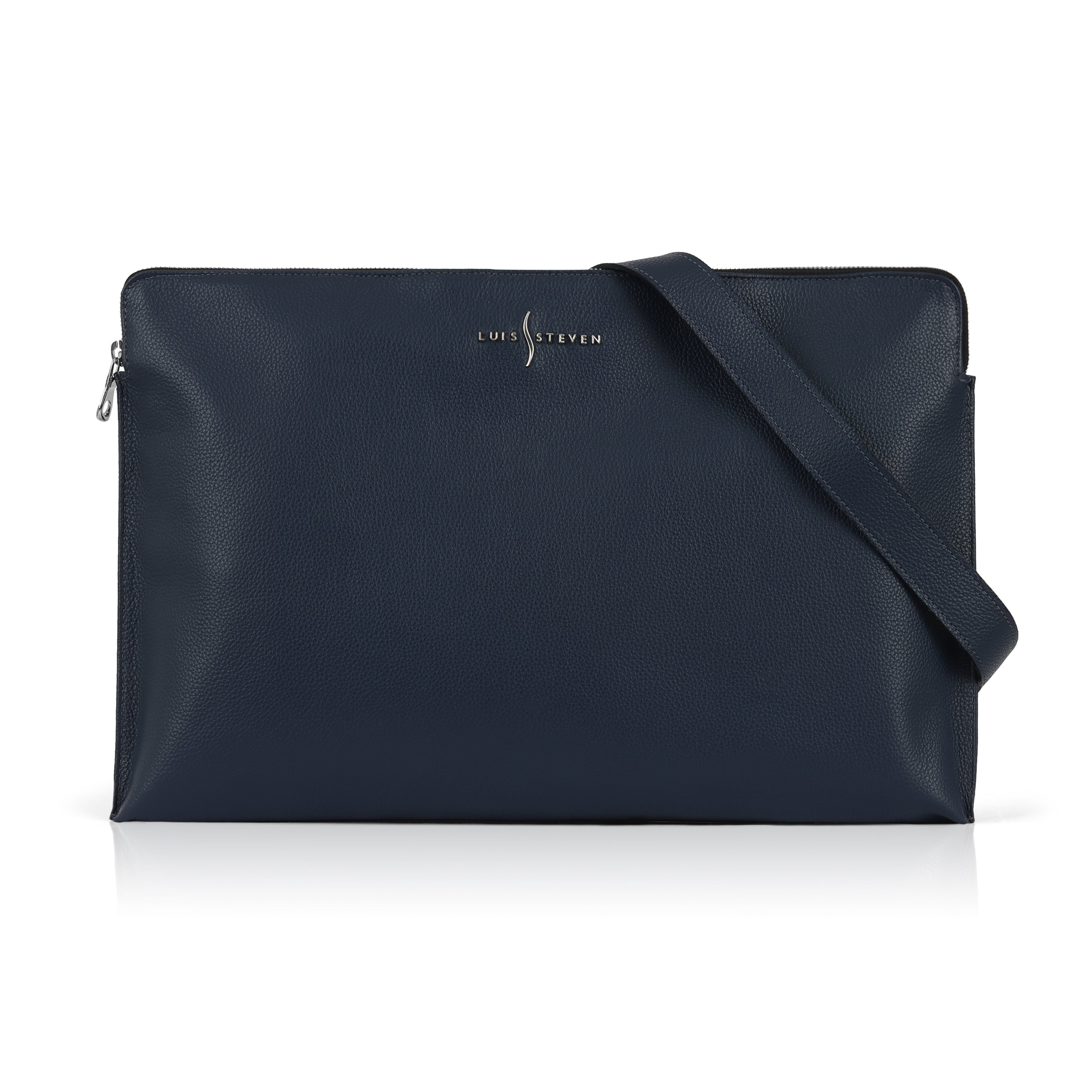 Large Laptop Sleeve - Blue Pebble