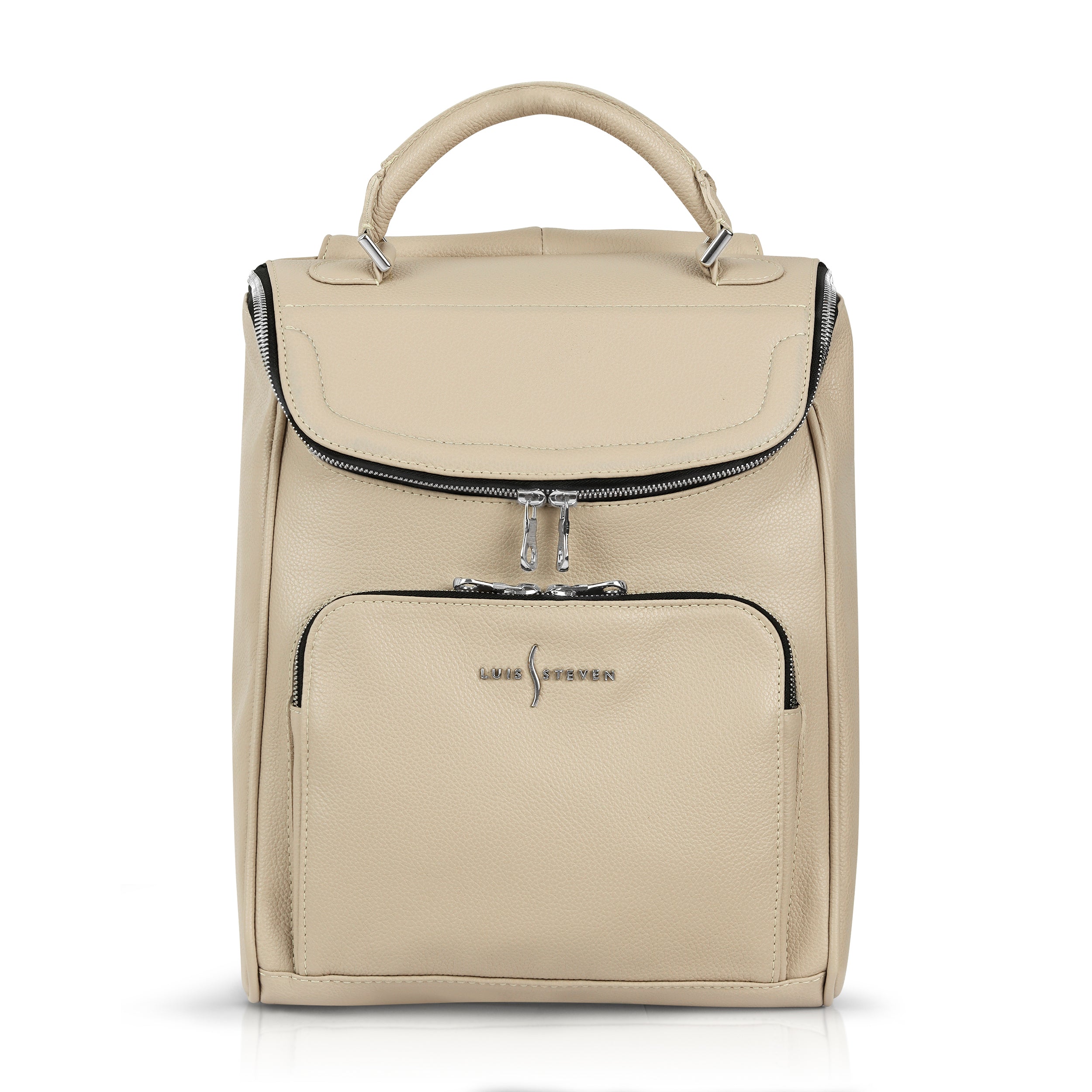 Small Laptop Pack - Cream Pebble