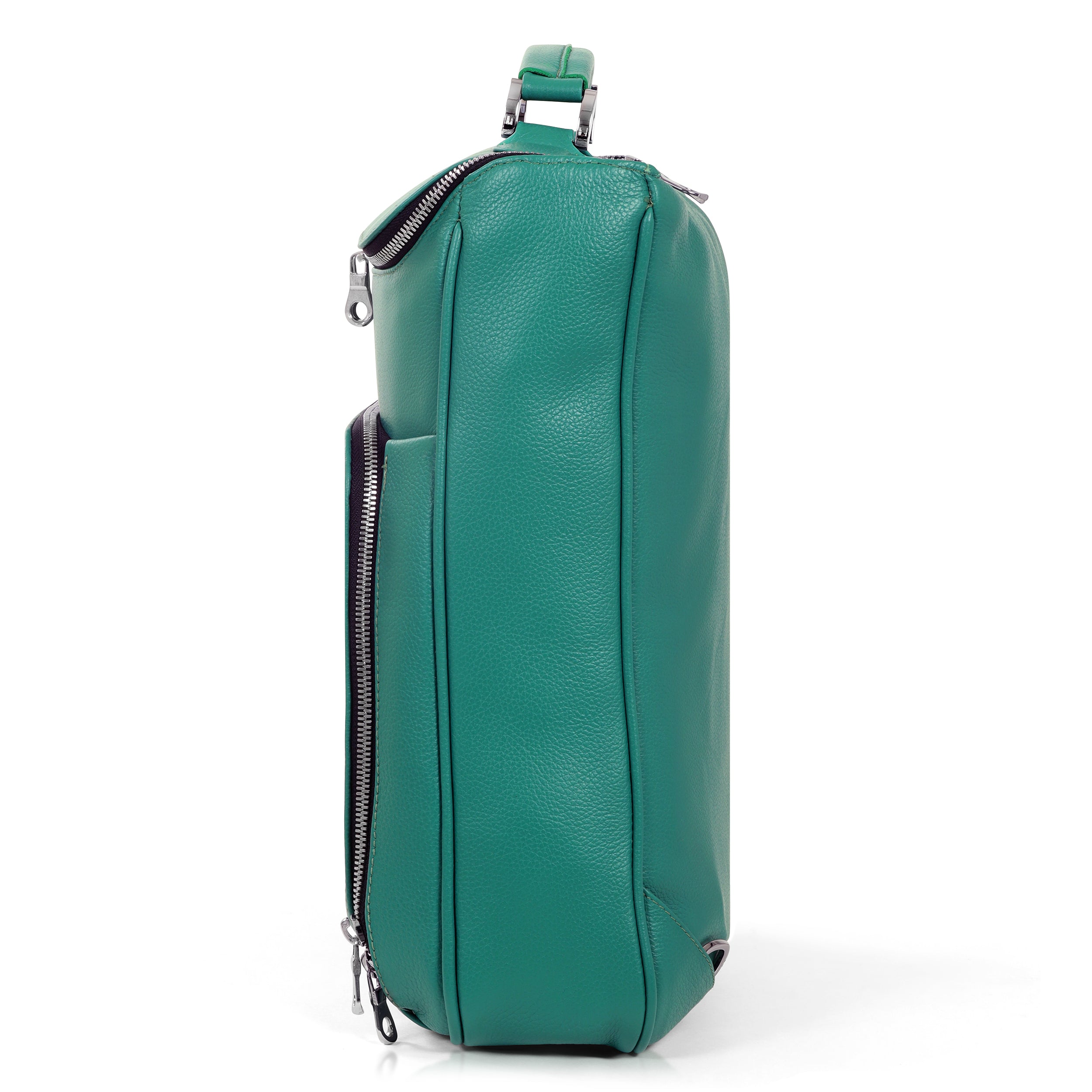 Medium Laptop Pack - Green Pebble