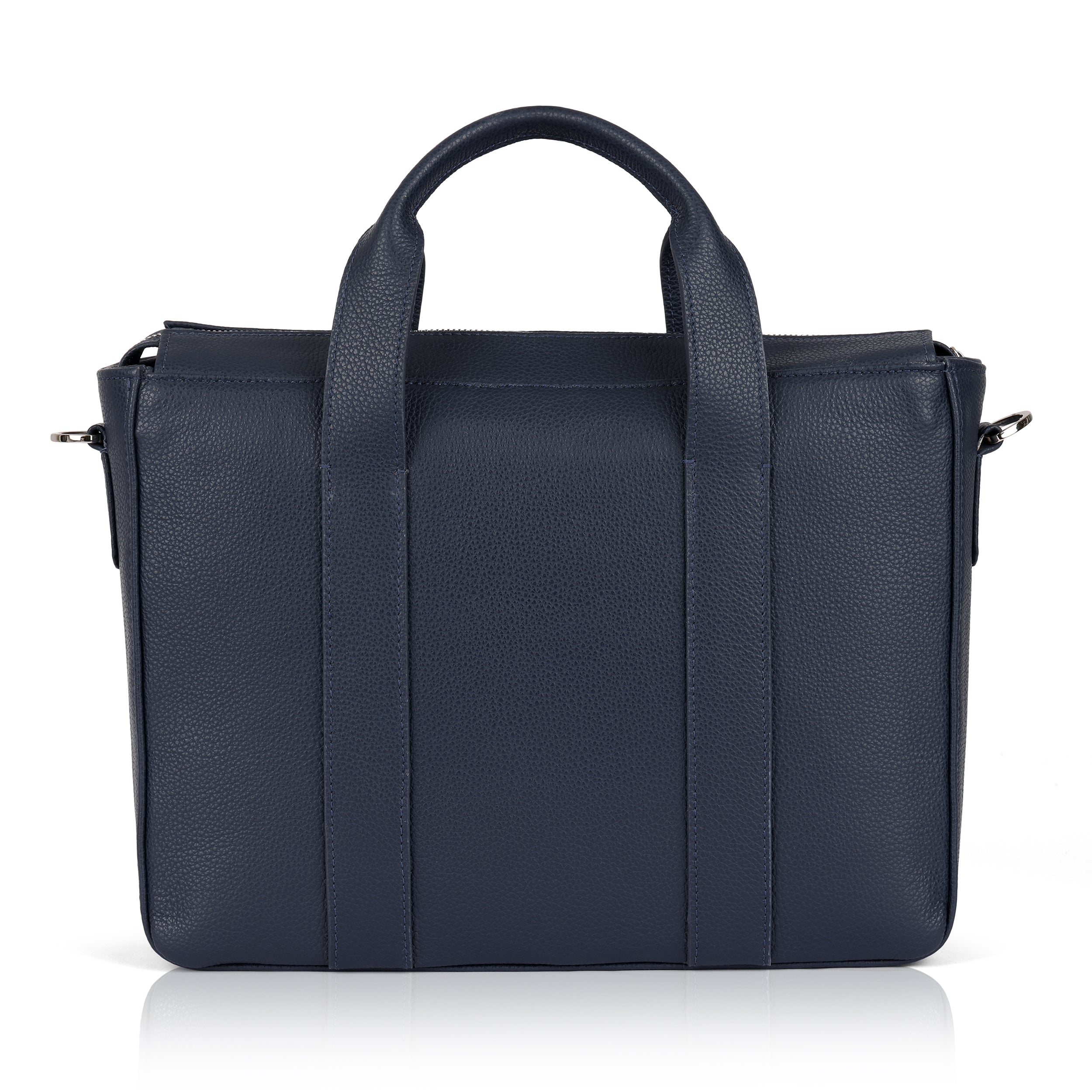 Slim Tote - Midnite Blue Pebble