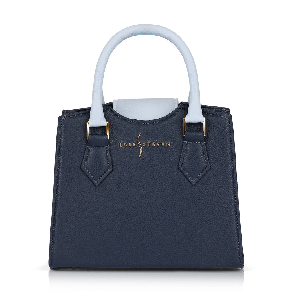 Donna's Mini Tote - Blue Combo