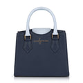 Donna's Mini Tote - Blue Combo