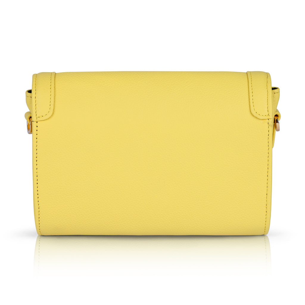 Charley Crossbody - Lime Pebble