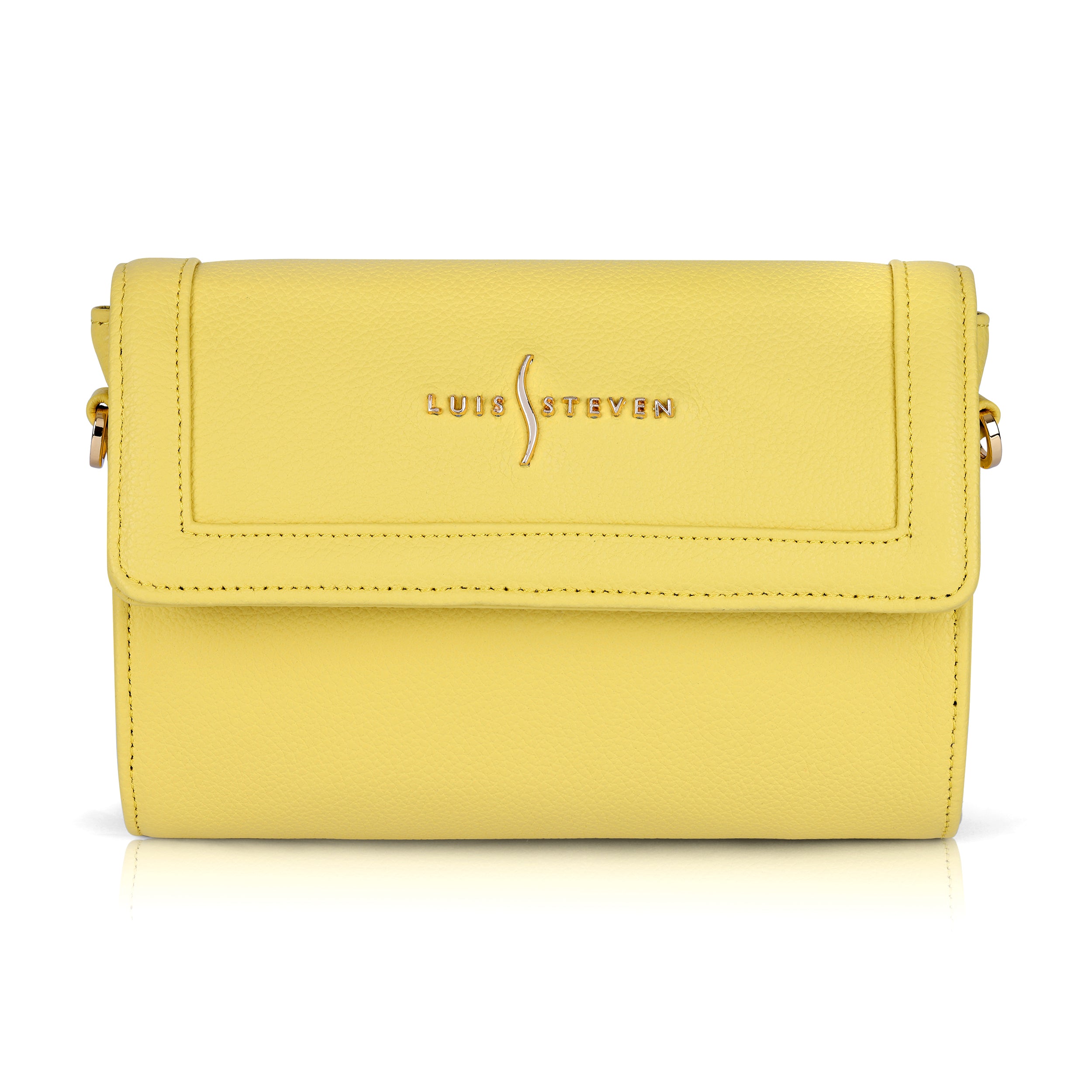 Charley Crossbody - Lime Pebble