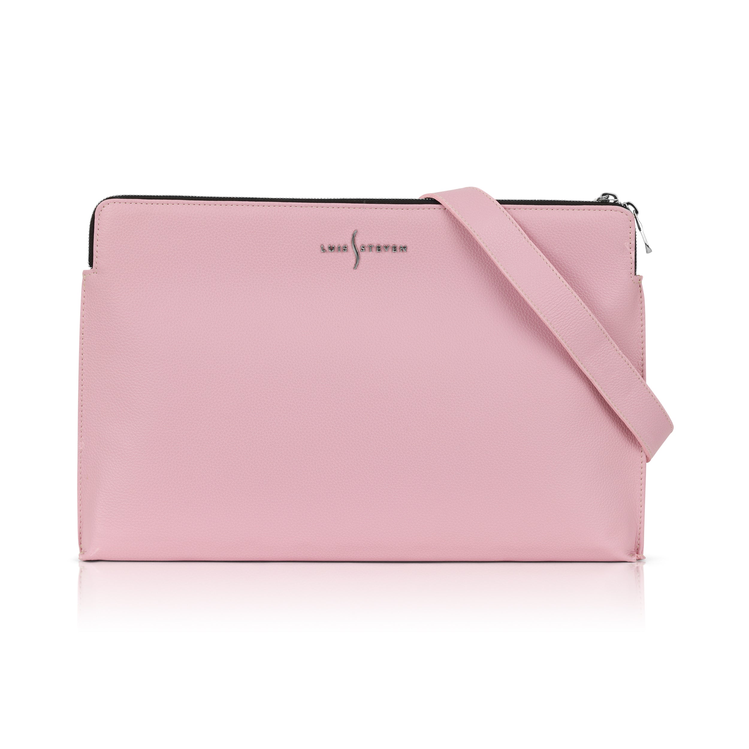 Small Laptop Sleeve - Pink Pebble