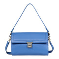 Kelly Shoulder Bag -  Blue Pebble