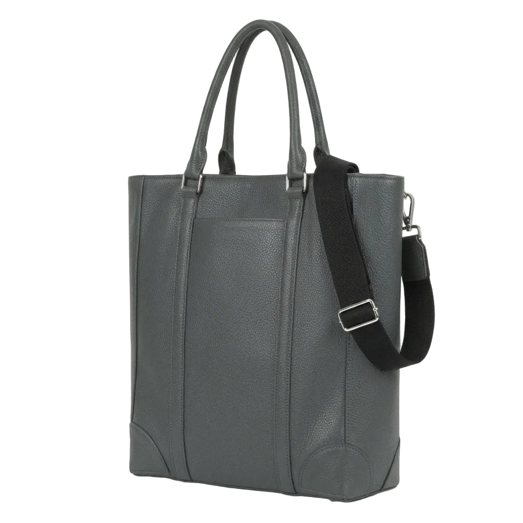 Tall Laptop Tote - Dark Gray
