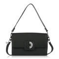 Kelly Shoulder Bag -  Black Pebble