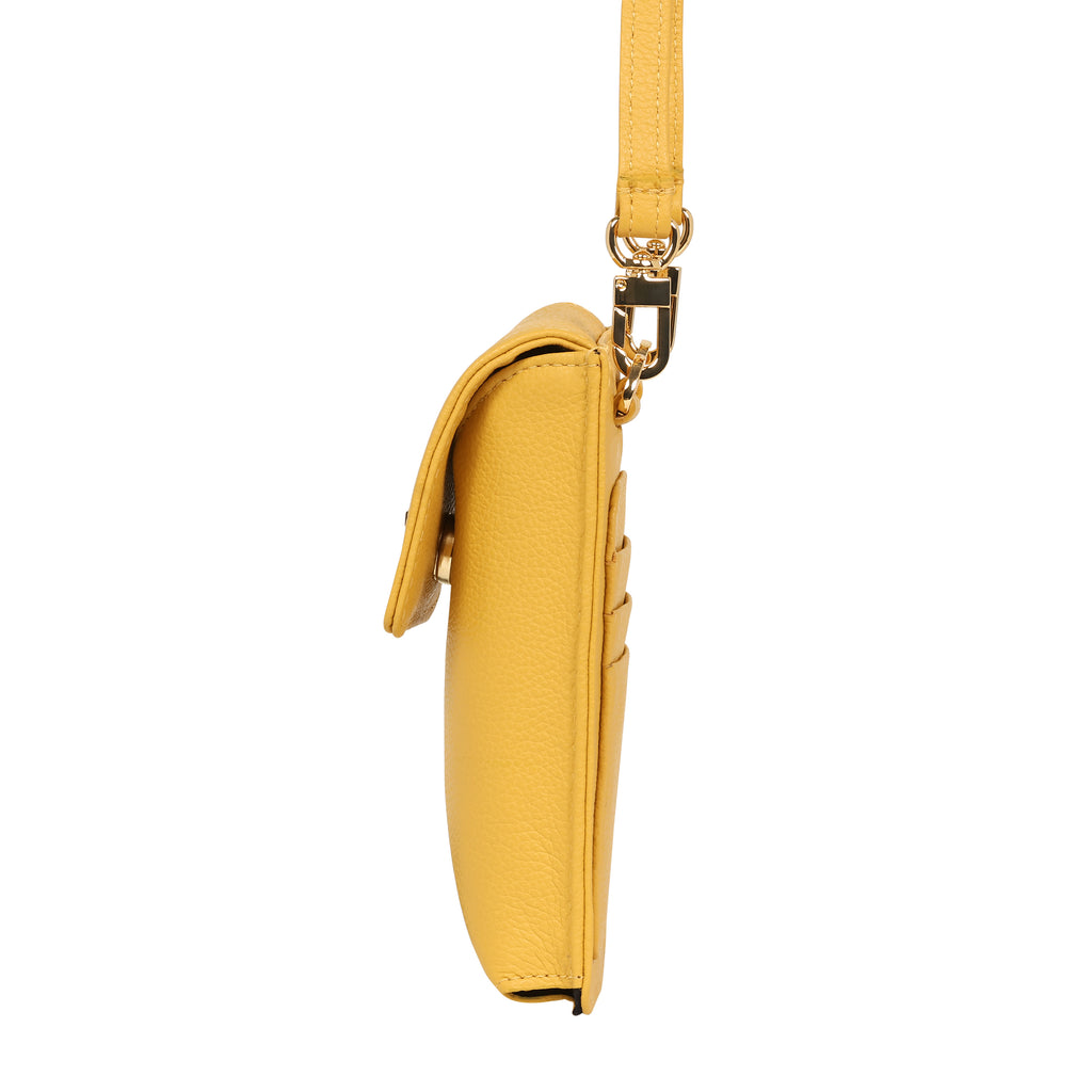 Smartphone Pouch - Yellow Pebble
