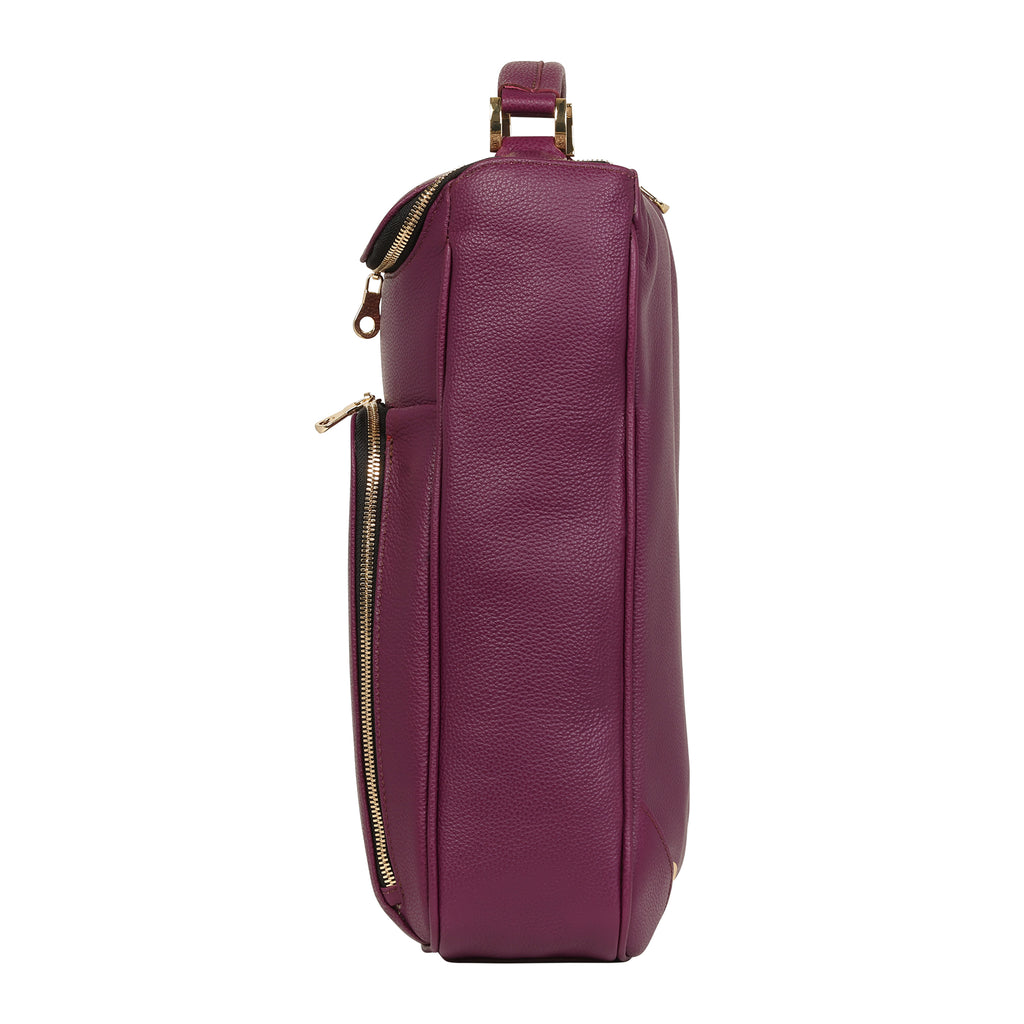 Medium Laptop Pack - Burgundy