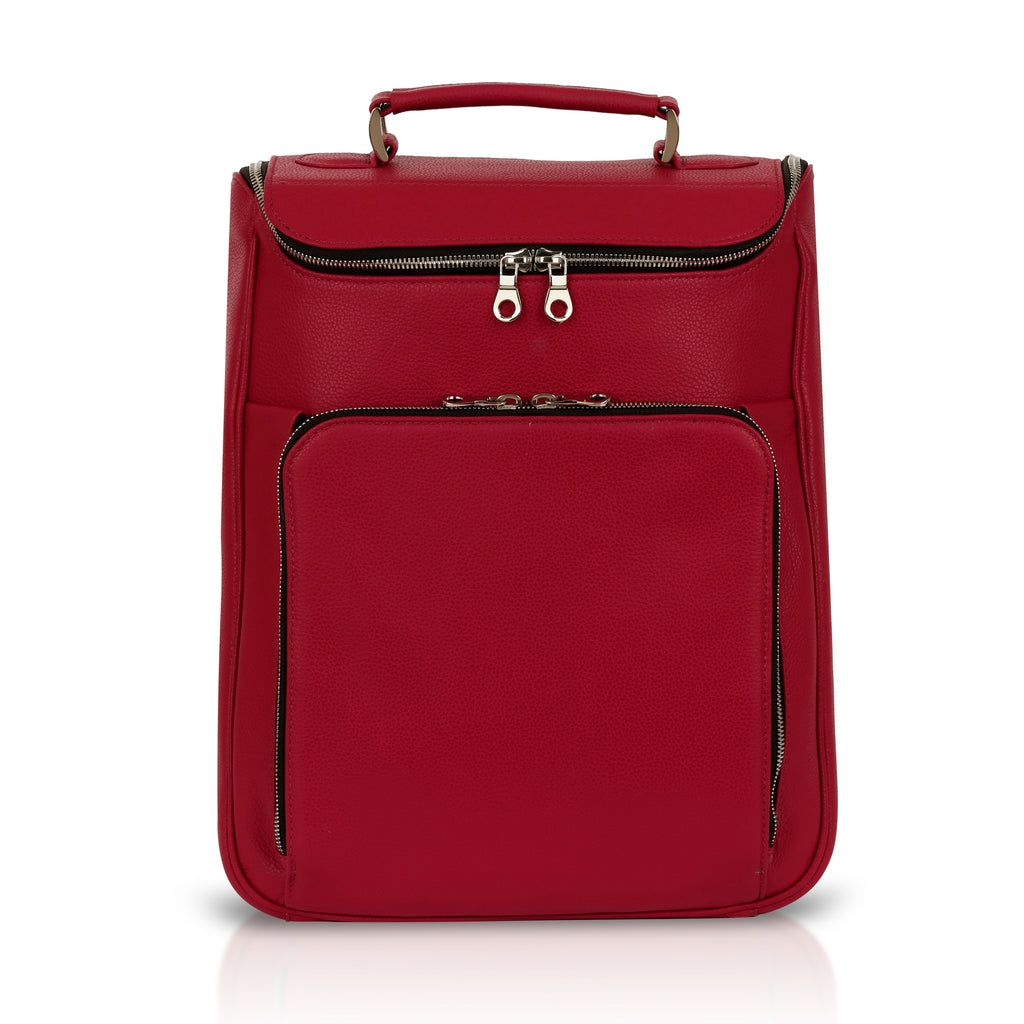 Medium Laptop Pack - Red Pebble
