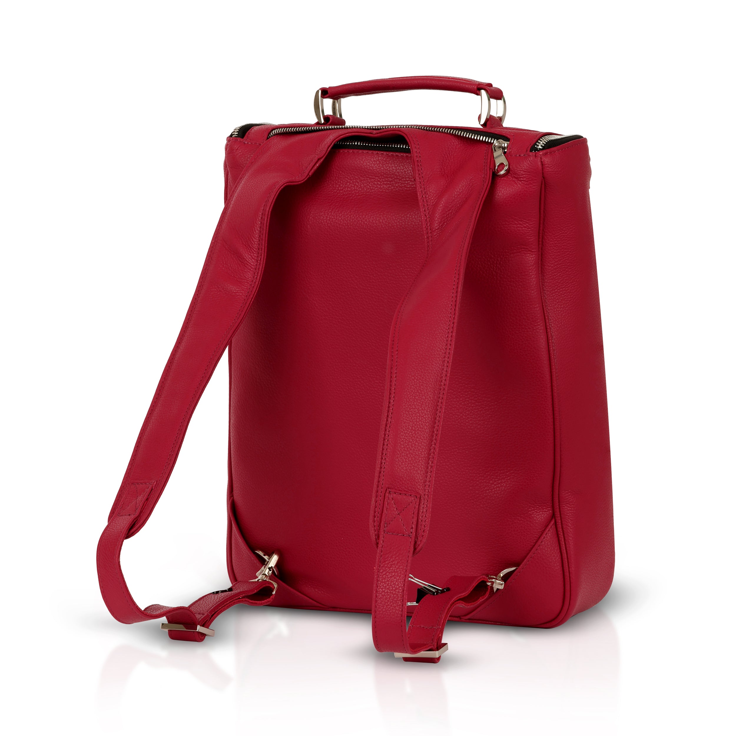 Medium Laptop Pack - Red Pebble