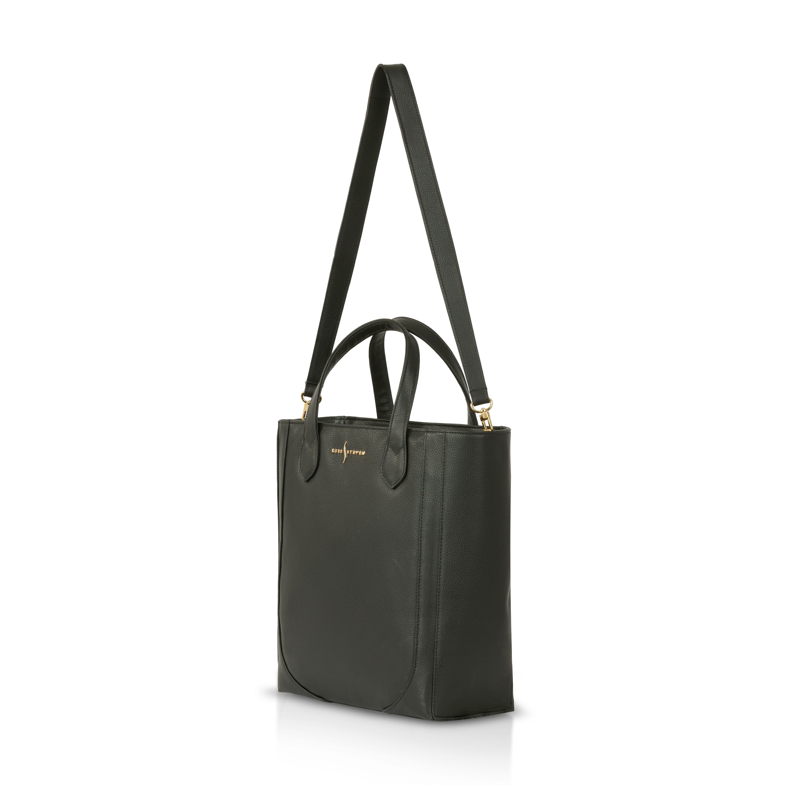 Tall Bucket Tote - Black Pebble