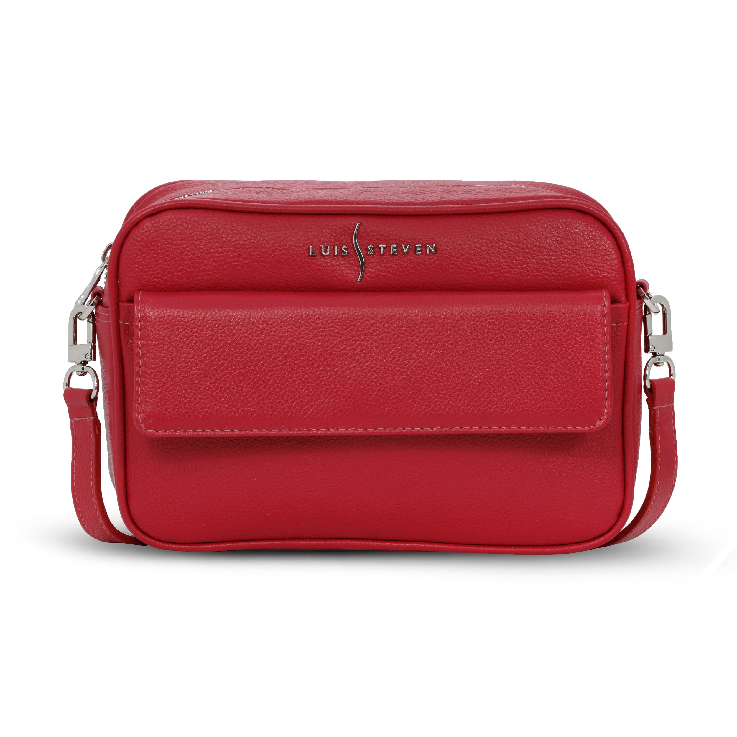 Camera Bag - Red Pebble