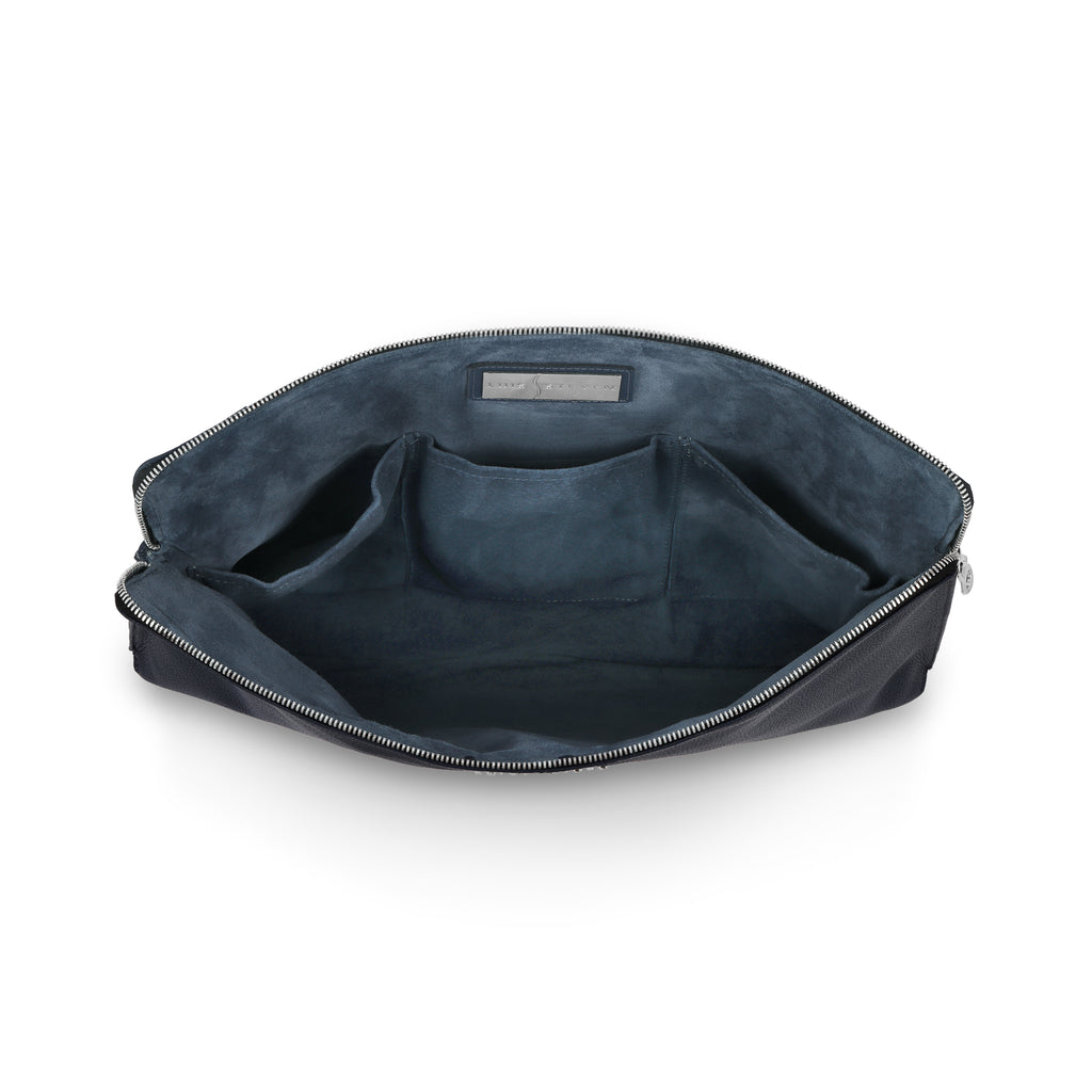 Large Laptop Sleeve - Blue Pebble