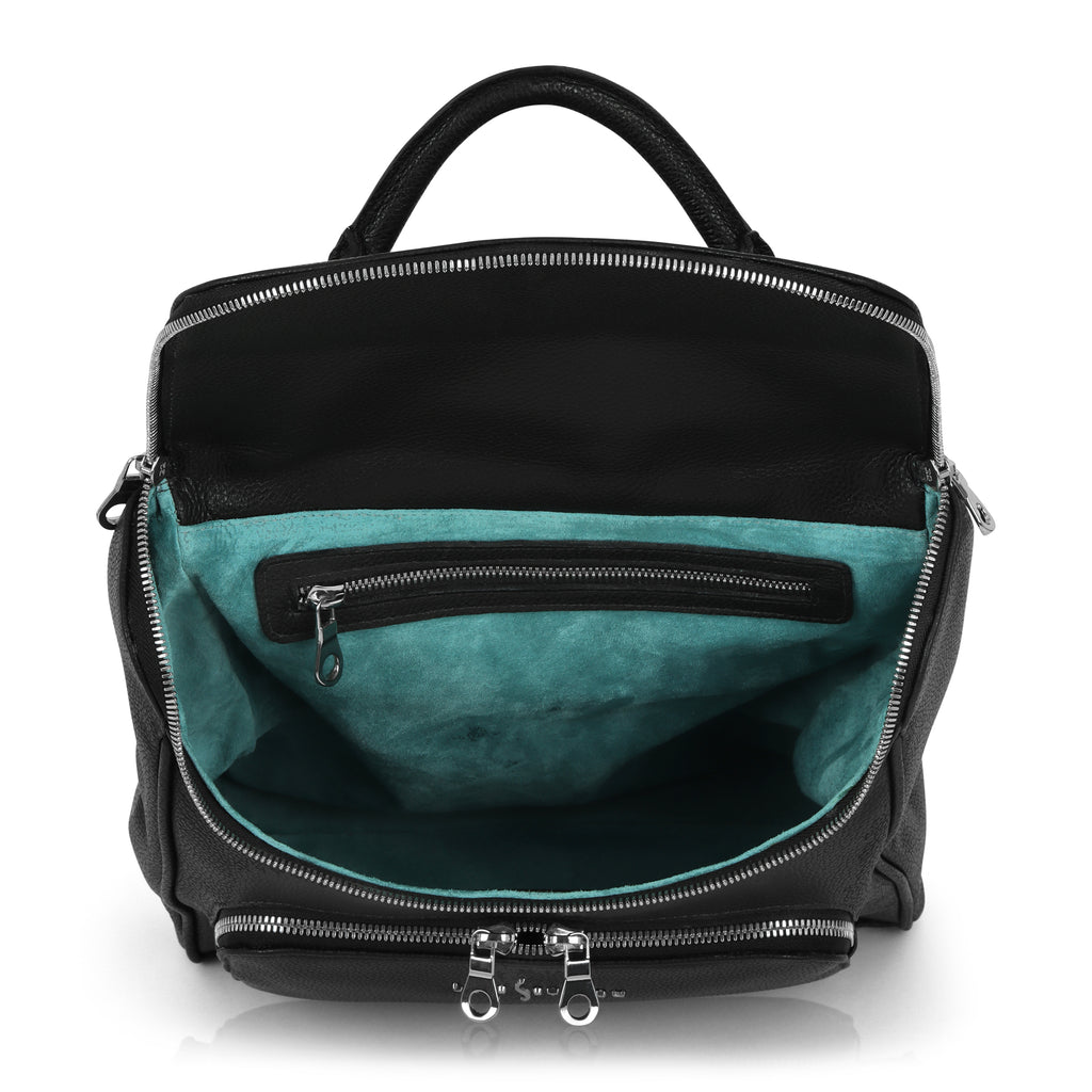 Small Laptop Pack - Black Pebble