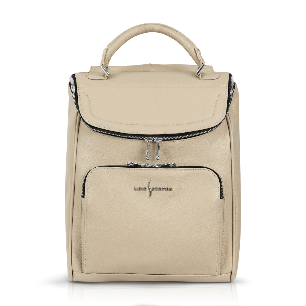 Small Laptop Pack -  Cream Pebble