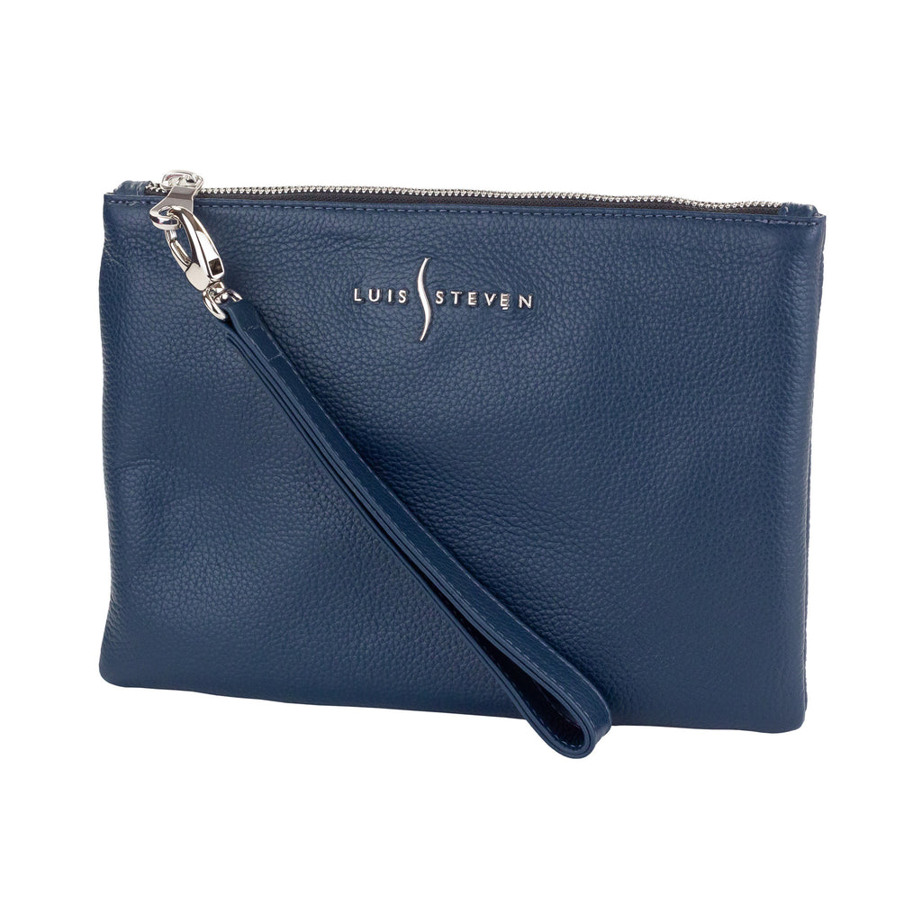 Crossbody Pouch-  Midnite Blue Pebble