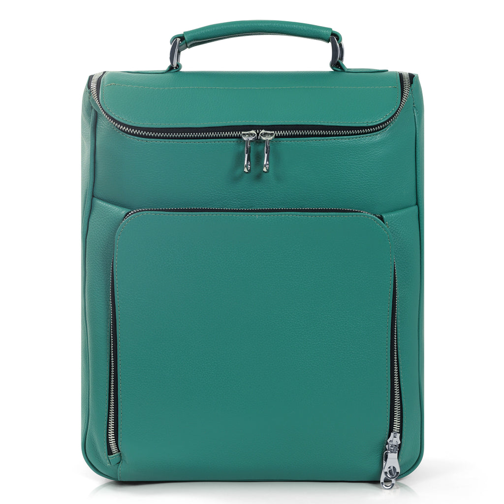 Medium Laptop Pack - Green Pebble